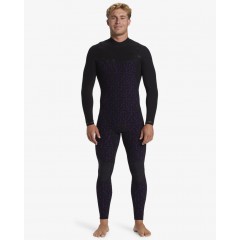 Combinaison Billabong Furnace 4/3 mm Frontzip (noir)