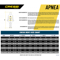 Combinaison Cressi apnea 5mm