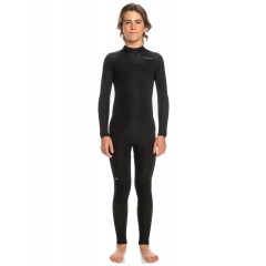 Combinaison Quiksilver Everyday Sessions 3/2 mm Back-Zip (Noir)