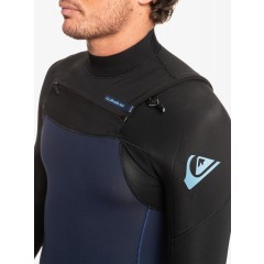 Combinaison quiksilver Everyday Sessions 4/3 mm Chest-Zip (Navy)