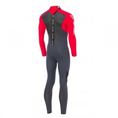 Combinaison de surf Animal Lava 3/2 mm (BackZip) Rouge