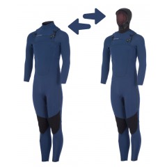 Combinaison Animal Phoenix Pro 5/4/3 + Cagoule interchangeable (Noir)