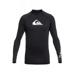 Lycra manches longues Quiksilver All Time (Noire)