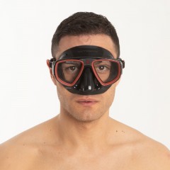 Masque Seac Extreme Silicone (Noir/rouge)