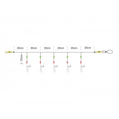 Mitraillette Kinetic Sabiki Nordic #1 - Rose