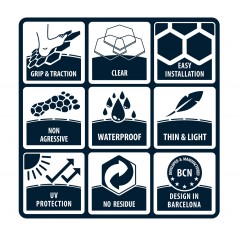 Pad transparent RSPro Hexatraction