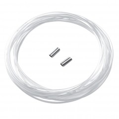 Kit fil nylon transparent Omer 1.6mm x 5m + Sleeves