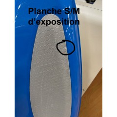 Planche de nage en mer Elvasport Finboard ACE X3 (Blanc / Bleu) (Exposition)
