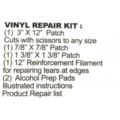 Kit de réparation Vinyl pour bouée