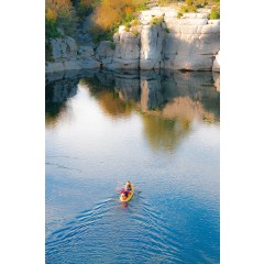 Kayak Tahe (Bic) Kalao (Couleur : Orange dessus / Gris dessous)