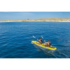 Kayak Tahe Bic Trinidad (Couleur : Gris dessus / Orange dessous)