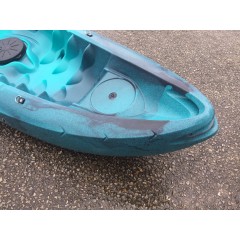 Kayak RTM Makao Confort (Couleur Steel : Vert turquoise et noir)
