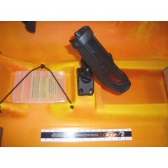 Porte canne orientable RTM + base pyramidale