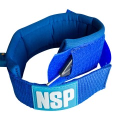 Leash de surf NSP 6' (Bleu)