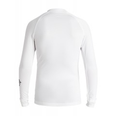 Lycra UV quiksilver All time manches longues (Blanc)