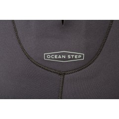 Shorty femme Ocean Step Optimizer double-zip 4/3mm (bleu/maldives)