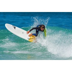 Planche de surf en mousse Paint 8'0 Malibu 2018