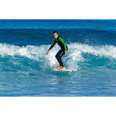 Planche de surf en mousse Paint 8'0 Malibu 2018