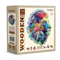 Puzzle Bois - Wooden City - Lion Modern L (250 Pcs)