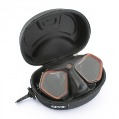 Masque Seac Raptor Noir/rouge