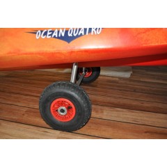 roue chariot autovideur inox