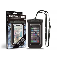 Pochette étanche Seawag Max pour smartphone (Noir/Blanc B1)