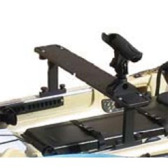 Porte canne orientable RTM + base pyramidale