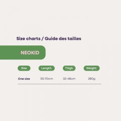 Harnais d'escalade enfant Neo Kid (vert)