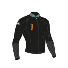 Veste homme néoprène Ocean Step 2/2 mm (noir/bleu huile)