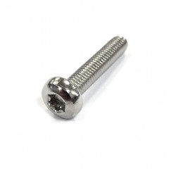 Vis inox M6 35mm (Tête ronde)