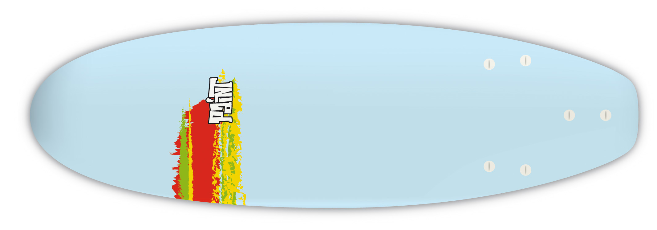 Planche de surf en mousse Paint 5'6 Mini Shortboard 2019 Planche de surf en mousse Paint 5'6 Mini Shortboard 2019